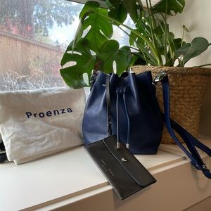 Proenza Schouler Medium Bucket Bag in Blue